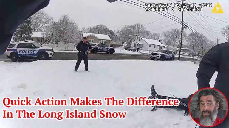 Quick Action Makes The Difference In The Long Island Snow