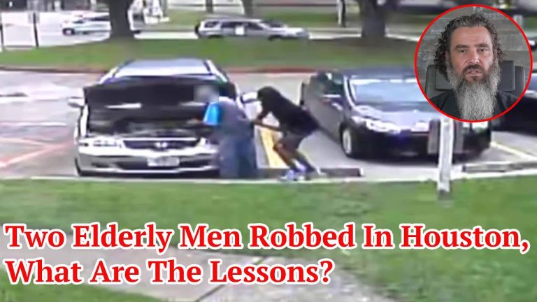 Two Elderly Men Robbed In Houston; What Are The Lessons?