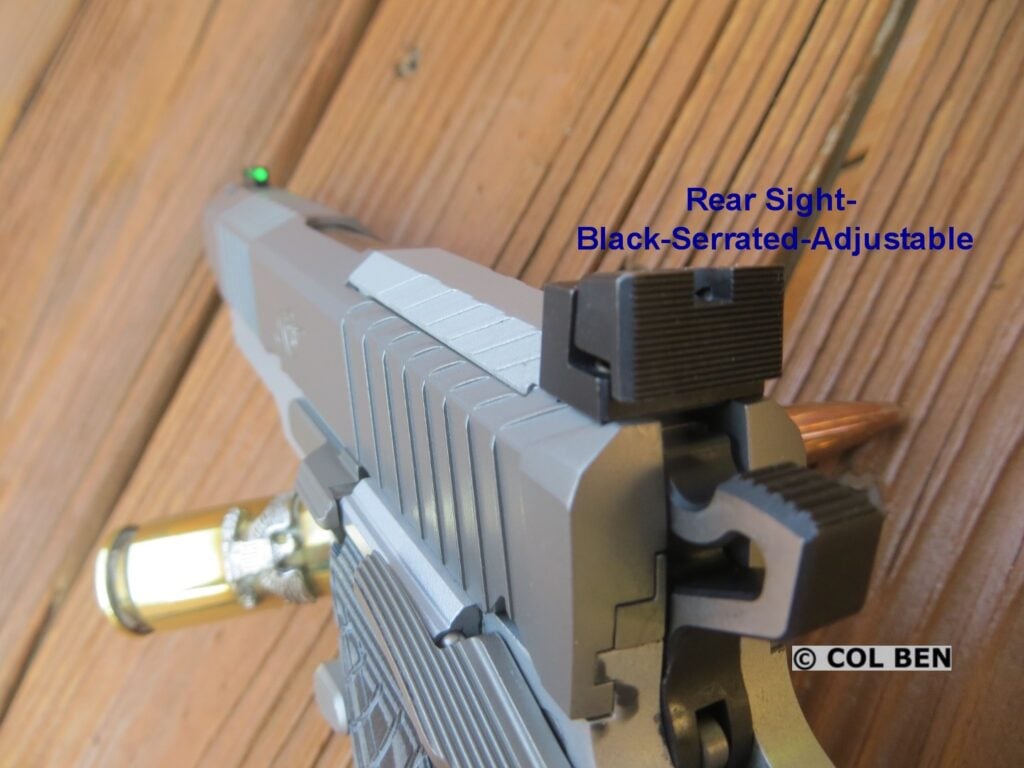 Kimber KDS9c Rear Sight