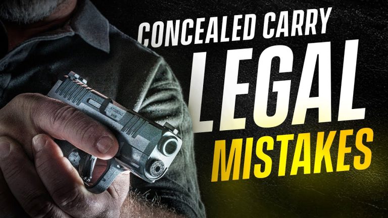 7 Concealed Carry Mistakes That Could Land You In Jail After A Self-Defense Incident (Gun Laws)