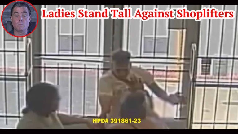 Ladies Stand Tall Against Shoplifters