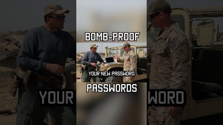 How Navy Seals create a BOMB-PROOF PASSWORD #specialforces #military #reels #youtubeshorts