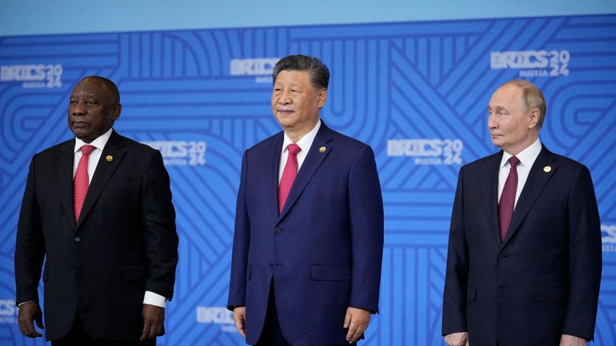 Xi, PUtin and South African president