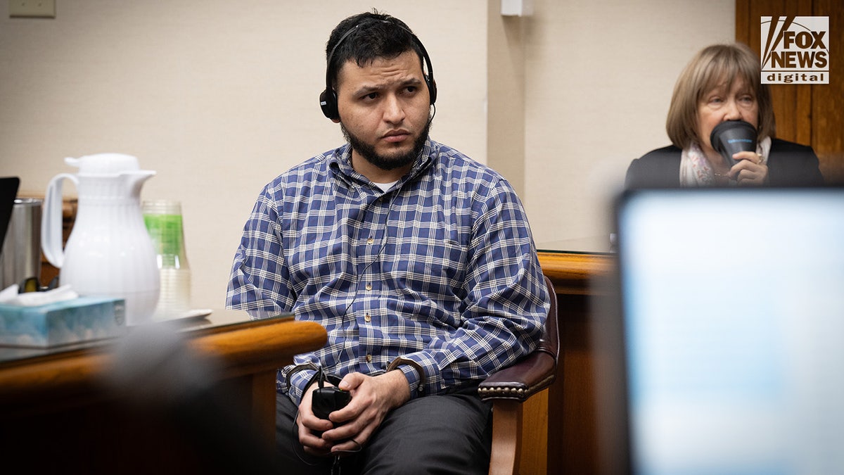 Jose Ibarra appears in court for a pre-trial evidence hearing in Athens, Georgia