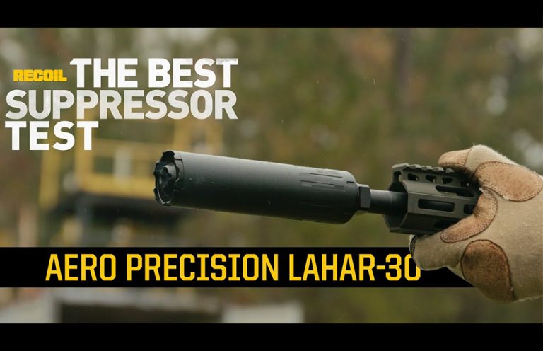 RECOIL’s The Best Suppressor Test | 5.56 NATO – Part 3: Aero Precision Lahar 30