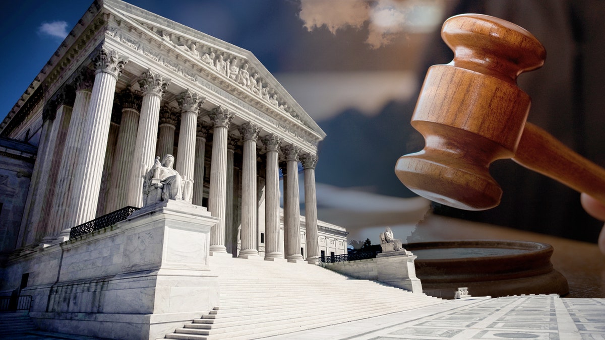 Supreme Court, gavel photo illustration