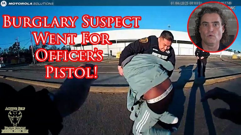 Houston Officer Forced To Save His Partner’s Life