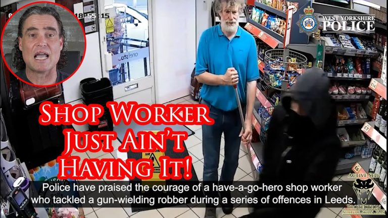 Hero Shop Worker Puts A Beat Down On Serial Armed Robber