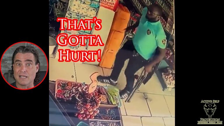 Security Guard Loses Some Toes By Being Stupid