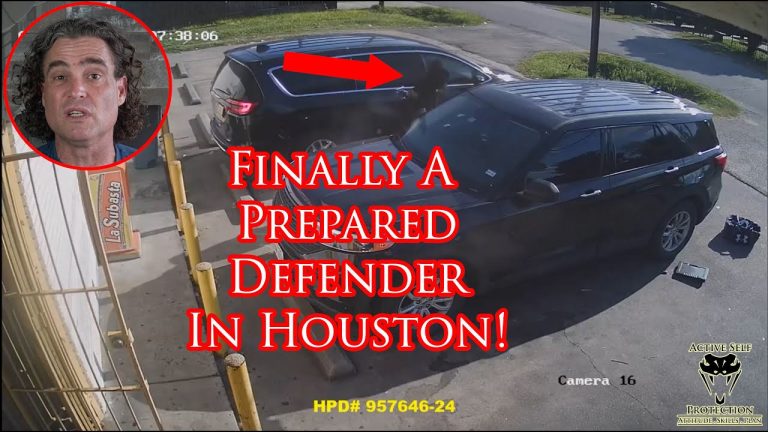 Houston Defender Gets His Firearm Into The Fight Against Armed Robbers!