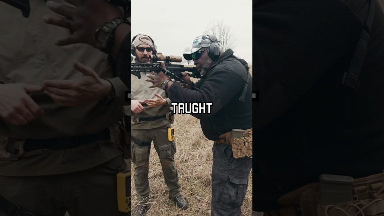 Is there a correct way to hold your weapon? #shorts #military #reels #tips