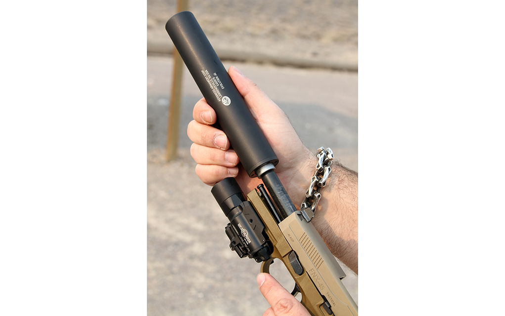 pistol suppressor