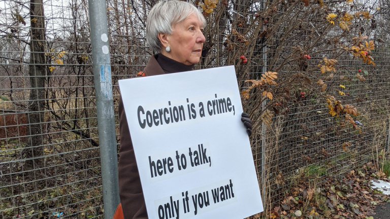 Grandmother arrested at abortion clinic warns of expanding free speech ‘buffer zones’
