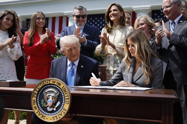 Trump hails cooperative effort at anti-revenge porn bill signing: ‘Bipartisanship is still possible’