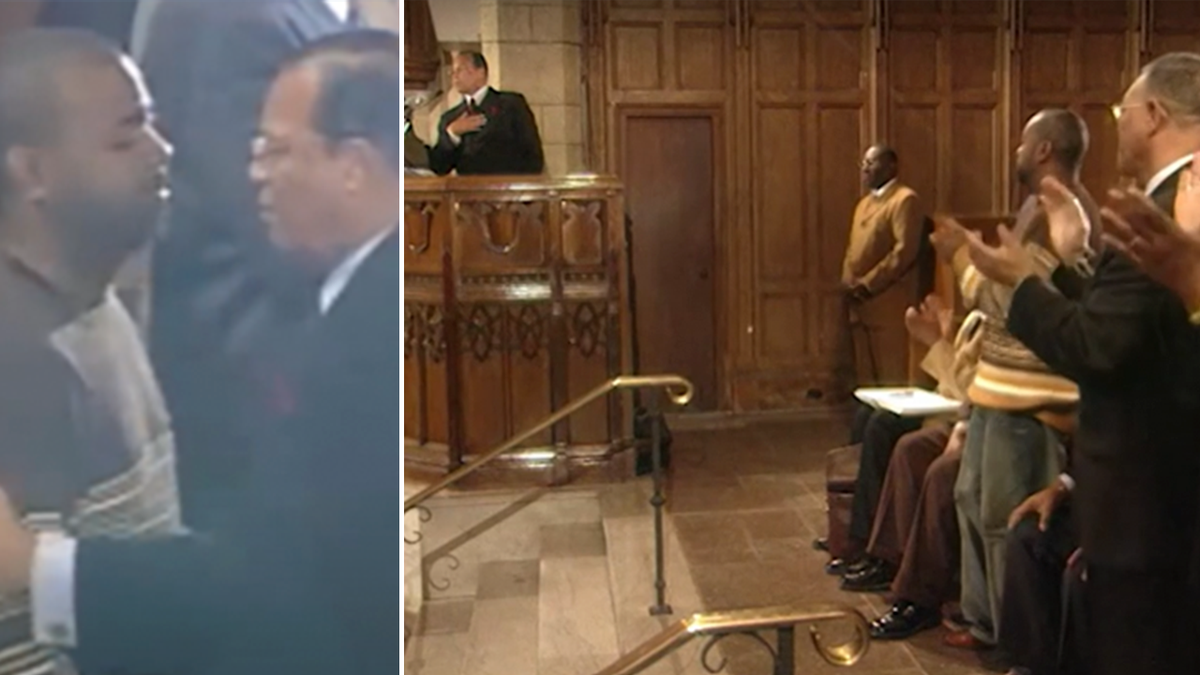 Baraka with Farrakhan