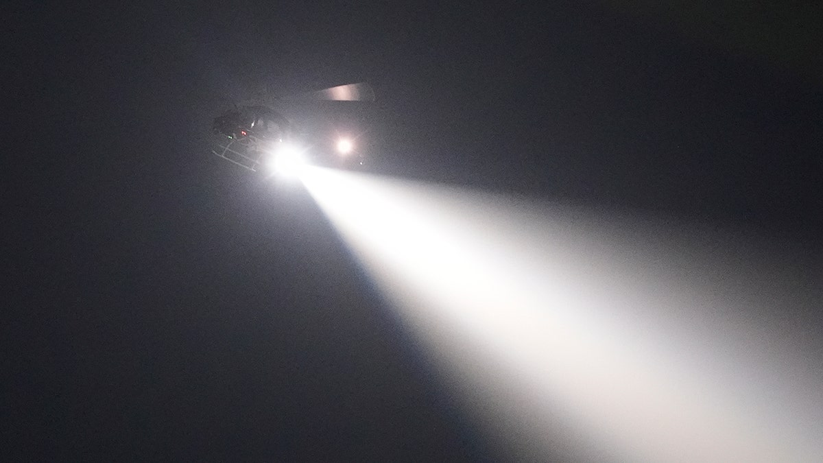 Police helicopter chases fugitive escaped from New Orleans jail