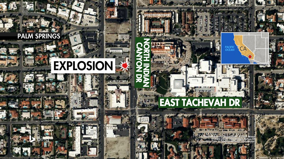 Explosion in Palm Springs, CA
