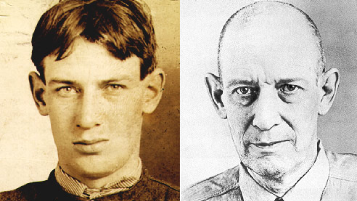 Robert Stroud in a jail booking picture