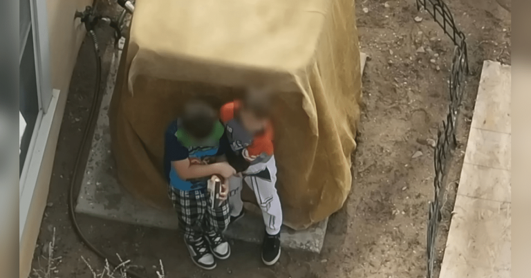 Dramatic Drone Footage Captures Armed 7 And 9-Year-Old Boys During Standoff In Albuquerque