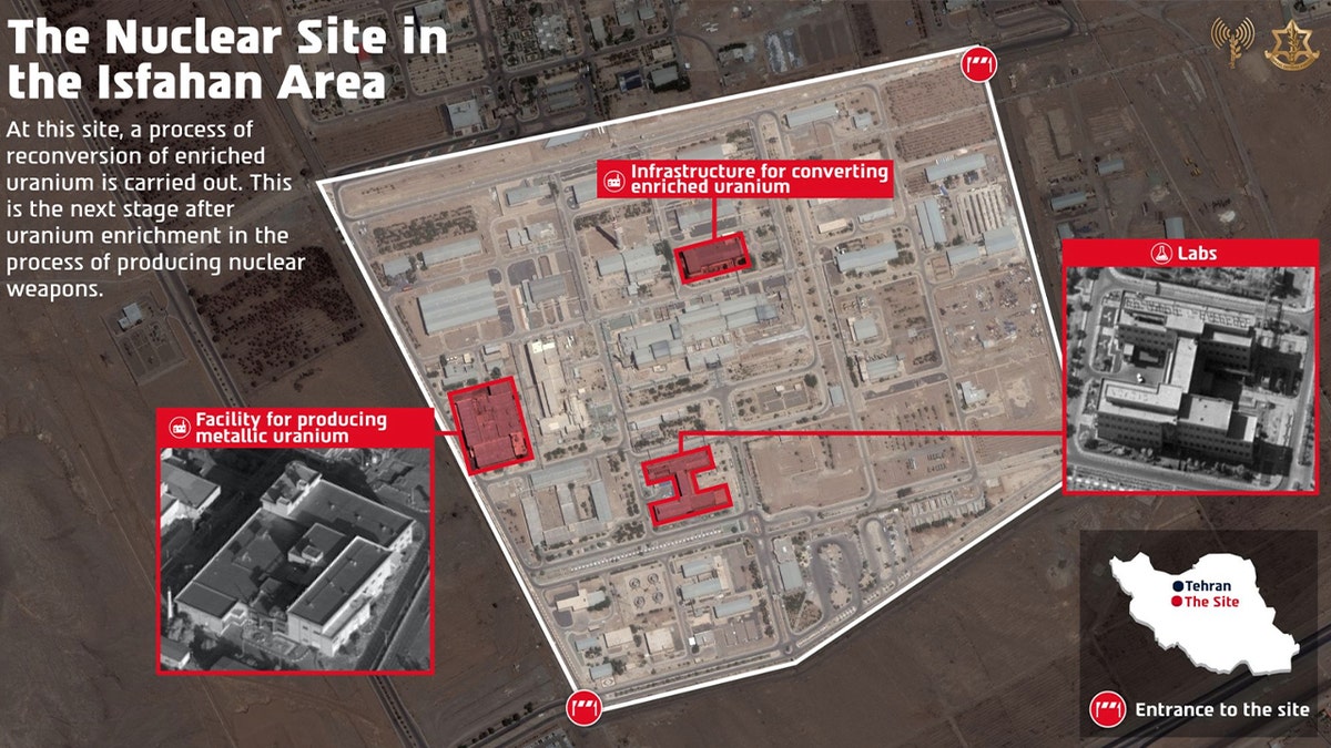  The IDF Struck the Nuclear Site in the Isfahan Area