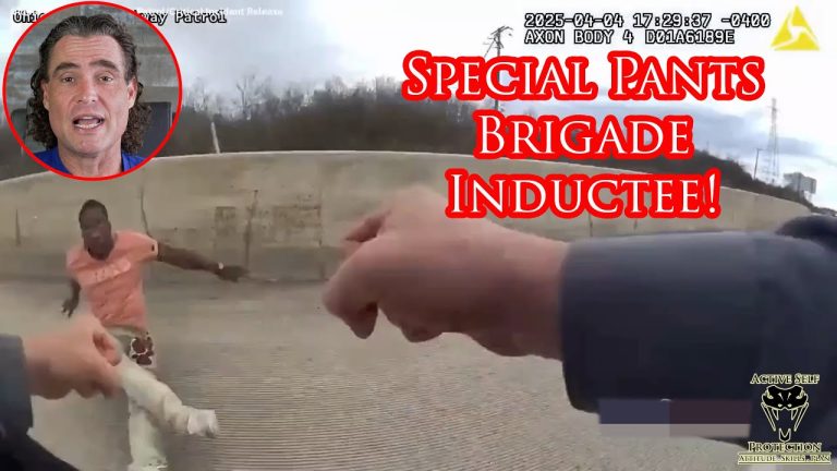 Ohio State Patrolman Needs Empty-Handed Skills To Survive Serious Attack!