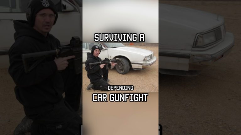 Surviving a car gunfight. #shorts #car #survival