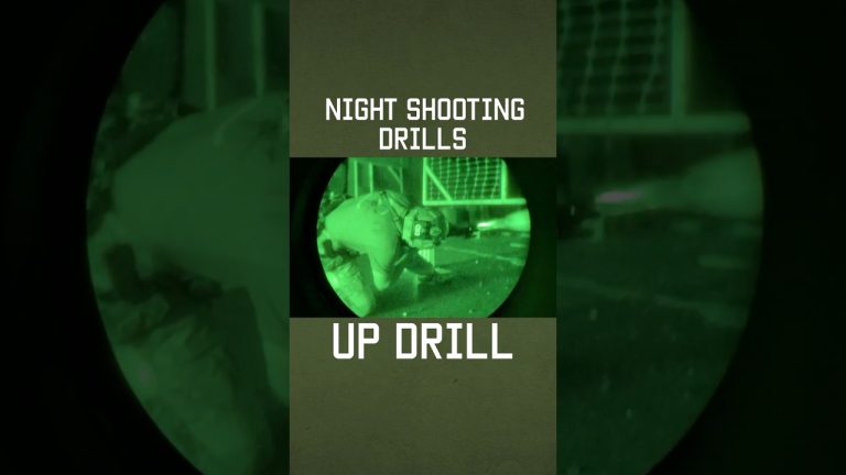 Top Night Shooting Drills: Up Drill #shorts #nightvision #tips