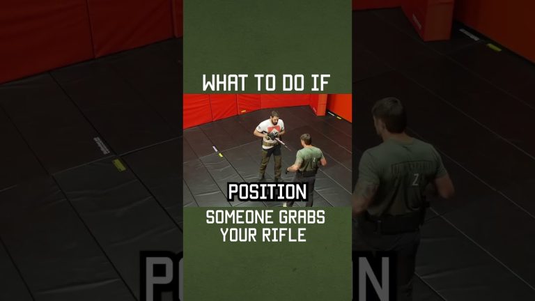 Don’t let someone take your rifle. #selfdefense #shorts