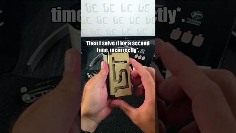 I Solved Chris Ramsay’s WESN Knife Puzzle Box… The Wrong Way (Three Times)