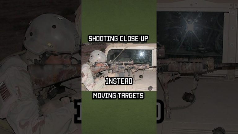 How to take down close-up moving targets #military #tips #shorts #shots