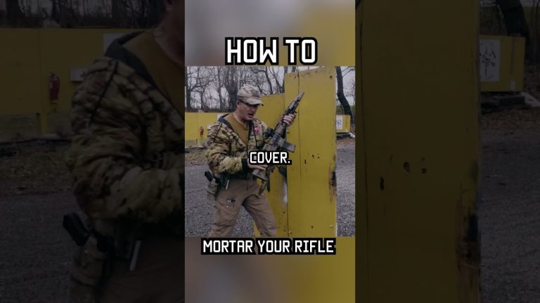 How to “mortar” your rifle #shorts #tips #specialforces