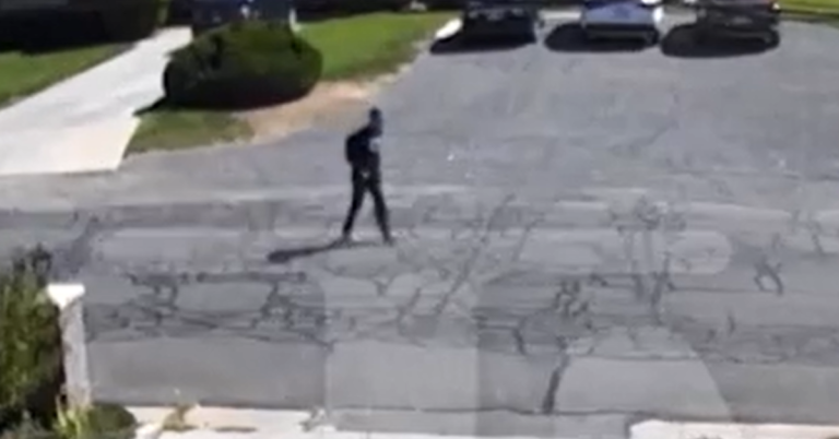 Chilling Footage Shows Suspect Before & After Charlie Kirk Campus Shooting