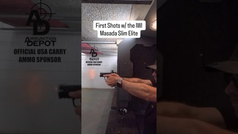 First Shots w/ the IWI US Masada Slim Elite