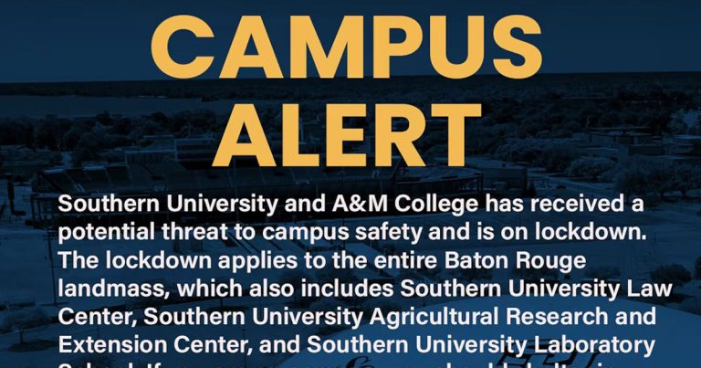 Potential Threat Prompts Lockdowns at Southern University, Other HBCUs Nationwide