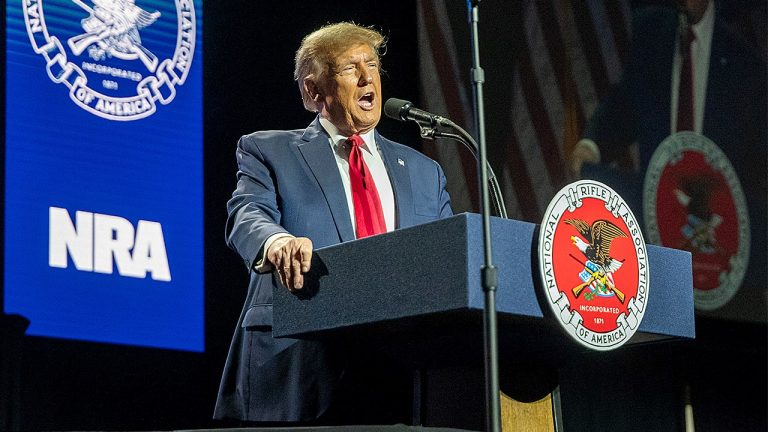 Trump’s gun rights record back in spotlight after reported DOJ talks on transgender ban