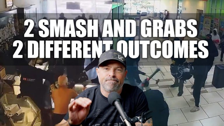 Two California Smash and Grab Robberies, Two Very Different Outcomes