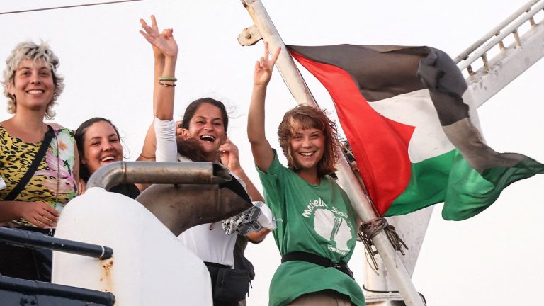 Israel claims Greta Thunberg’s flotilla seeking to break Gaza blockade has Hamas ties, cites documents