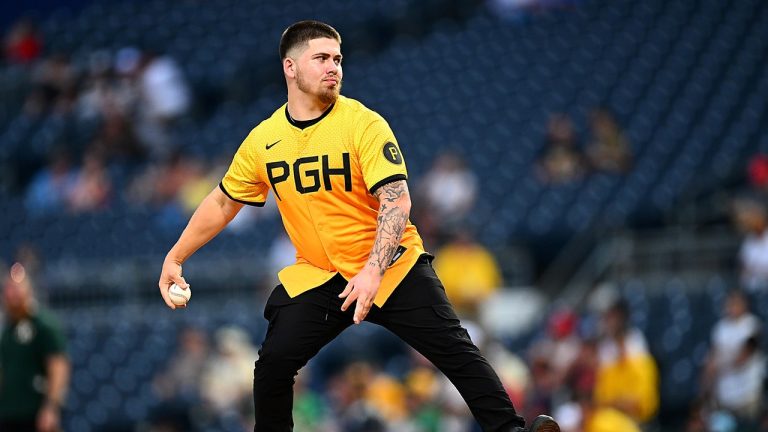 Pirates fan who fell over 20 feet onto PNC Park field during game charged with prowling: report