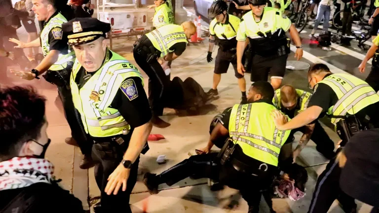 Police union leader says pro-Palestinian rioters ‘lured’ officers into ‘gauntlet,’ warns agitators