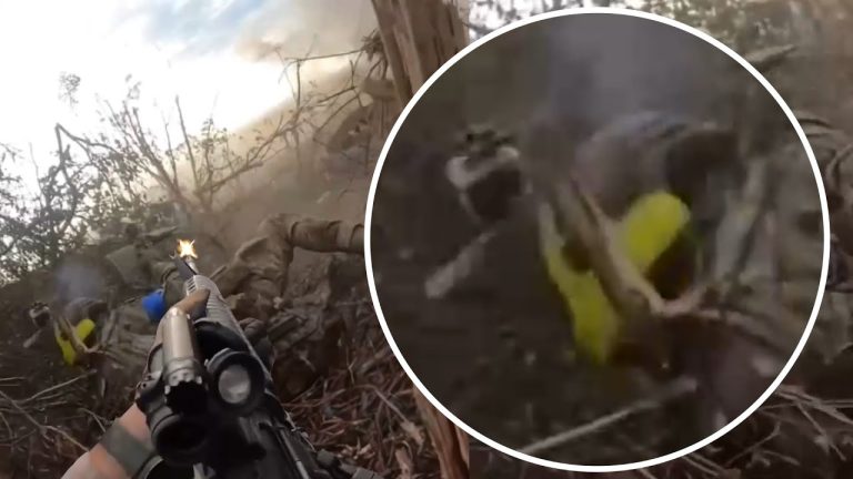 🔴 Ukraine War – Helmet Camera Saves Ukrainian Soldier From Headshot During Heavy Combat