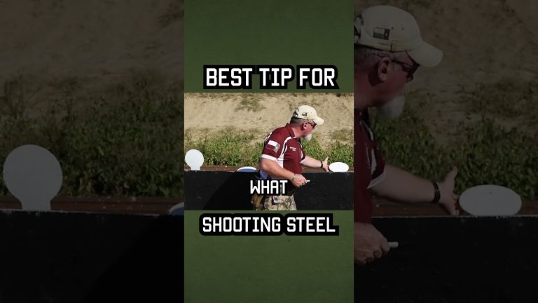 Here’s the BEST TIP for taking down steel targets #shorts #training #shoot