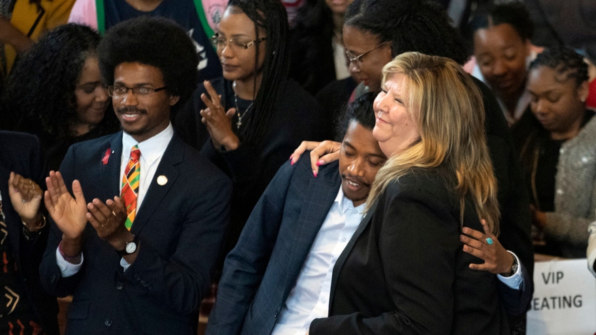 Expelled Rep. Justin Pearson, Rep. Justin Jones and Rep. Gloria Johnson