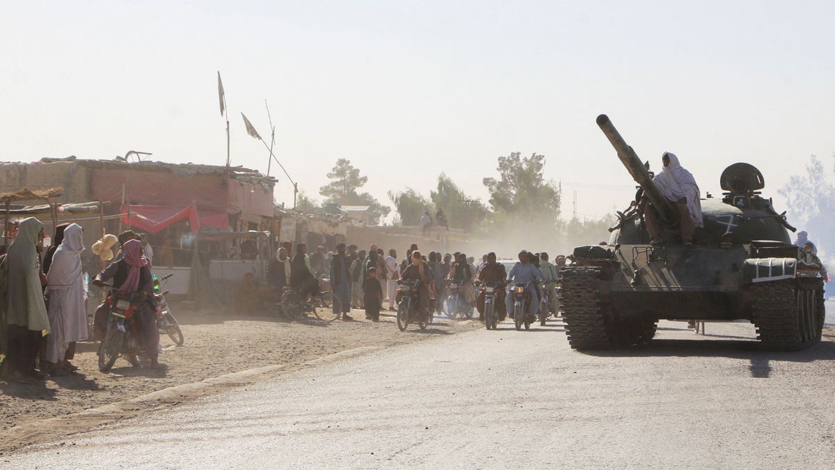 Afghan Taliban fighters