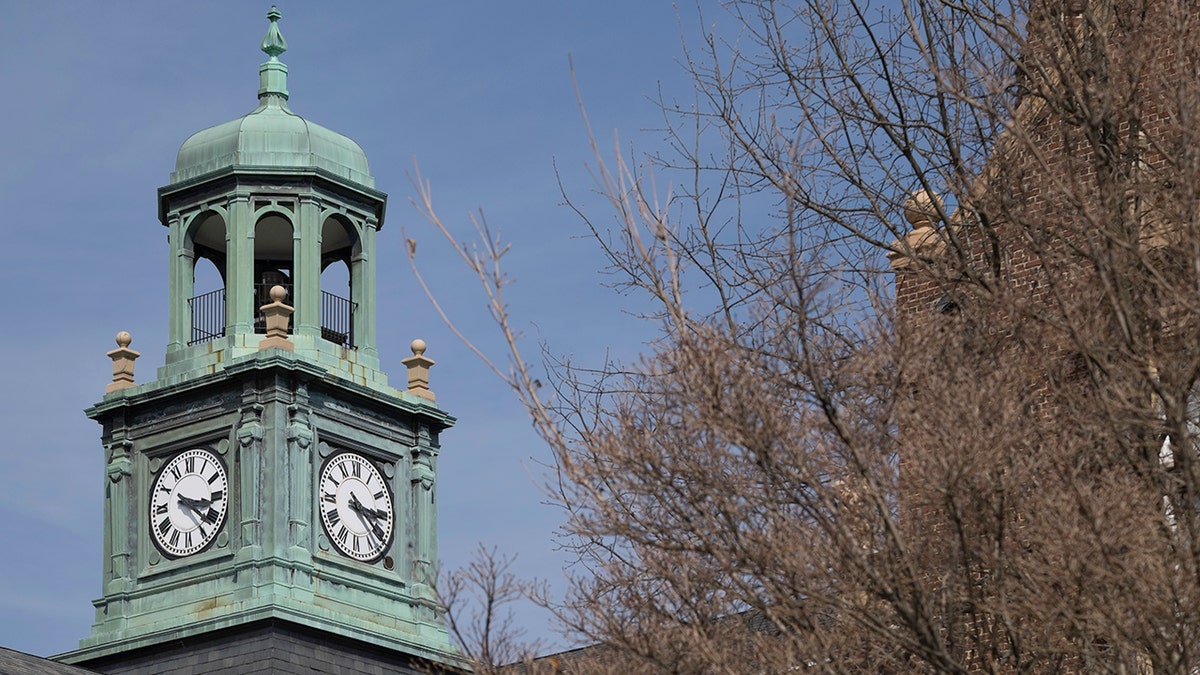 An exterior image of Towson University in Maryland