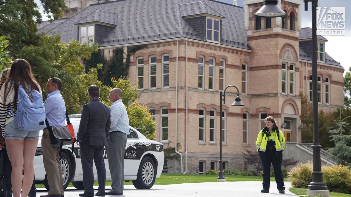 Police presence at Utah State University