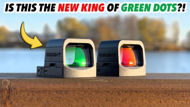 The GREEN DOT Every Shooter is Talking About | Osight SE Green Dot Review!