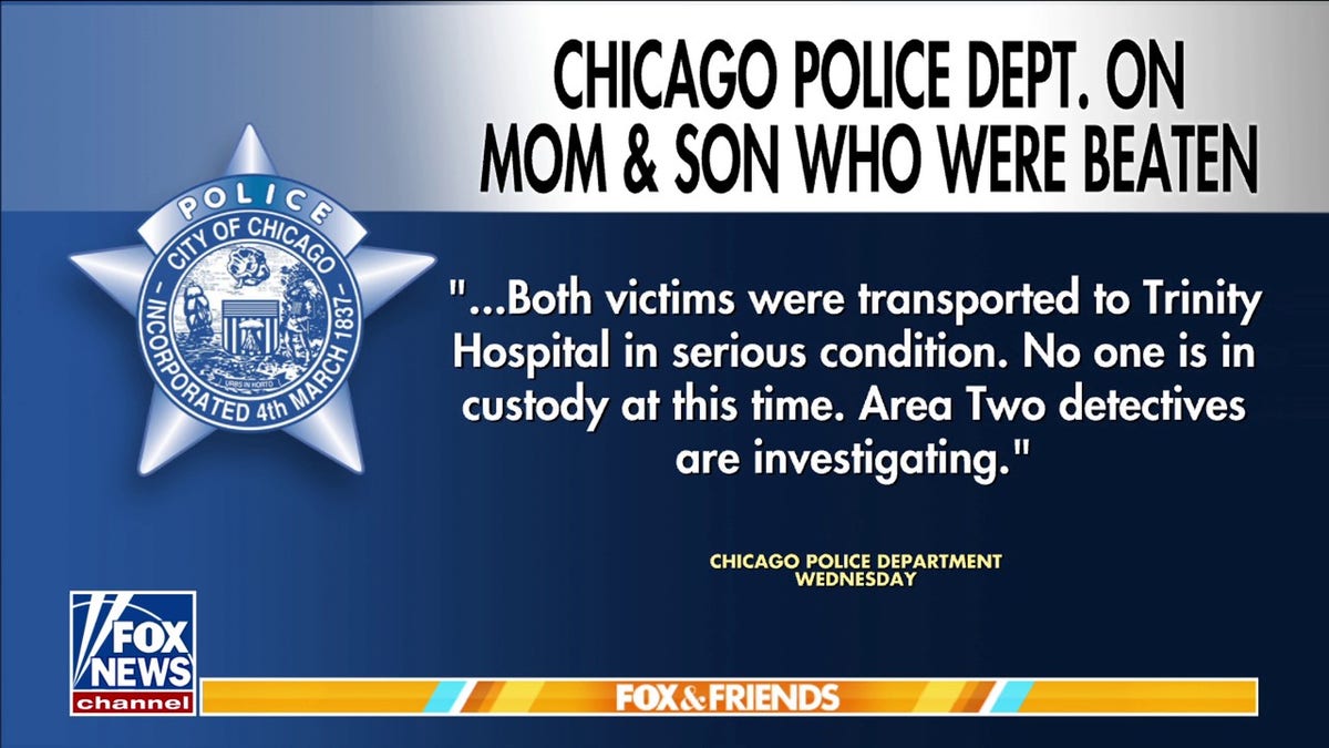 Statement from the Chicago Police Department regarding viral video of a mob of children attacking a woman and her nine-year-old son