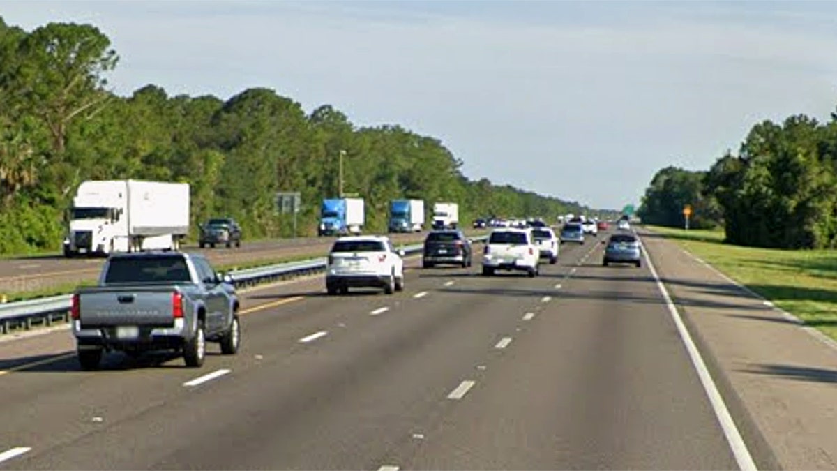 I-95 North highway in Florida