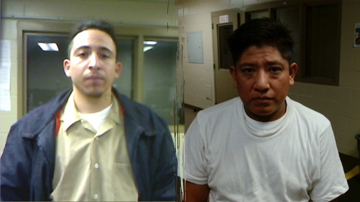 Two illegal immigrants arrested this past week by ICE officials in Virginia