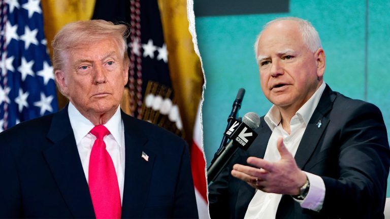 Trump rips former VP candidate on immigration: ‘Tim Walz does nothing, through fear, incompetence, or both’